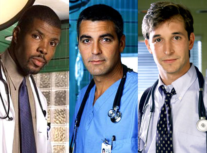 Noah Wyle, George Clooney, Eriq LaSalle Noah Wyle, George Clooney, Eriq LaSalle
